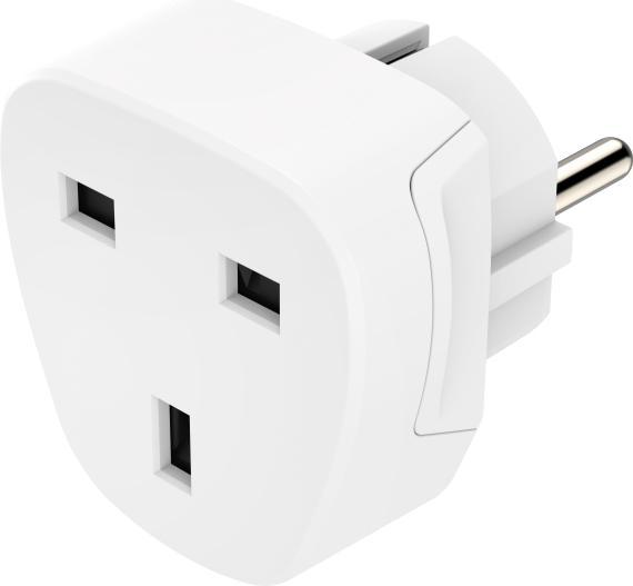 Image du produit Hama Adaptateur de voyage type G, 3 pôles, pour les appareils d'Angleterre, du Commonwealth et du