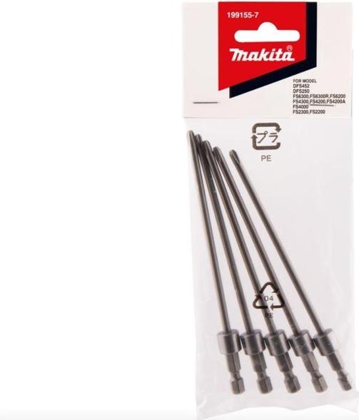 Image du produit Makita PH Bit 2x130 5pcs (Croix autre)