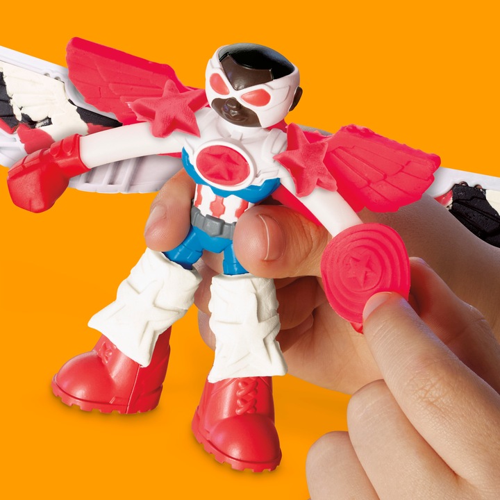 Produktbild Play-Doh PD Captain America Moto-Slicer