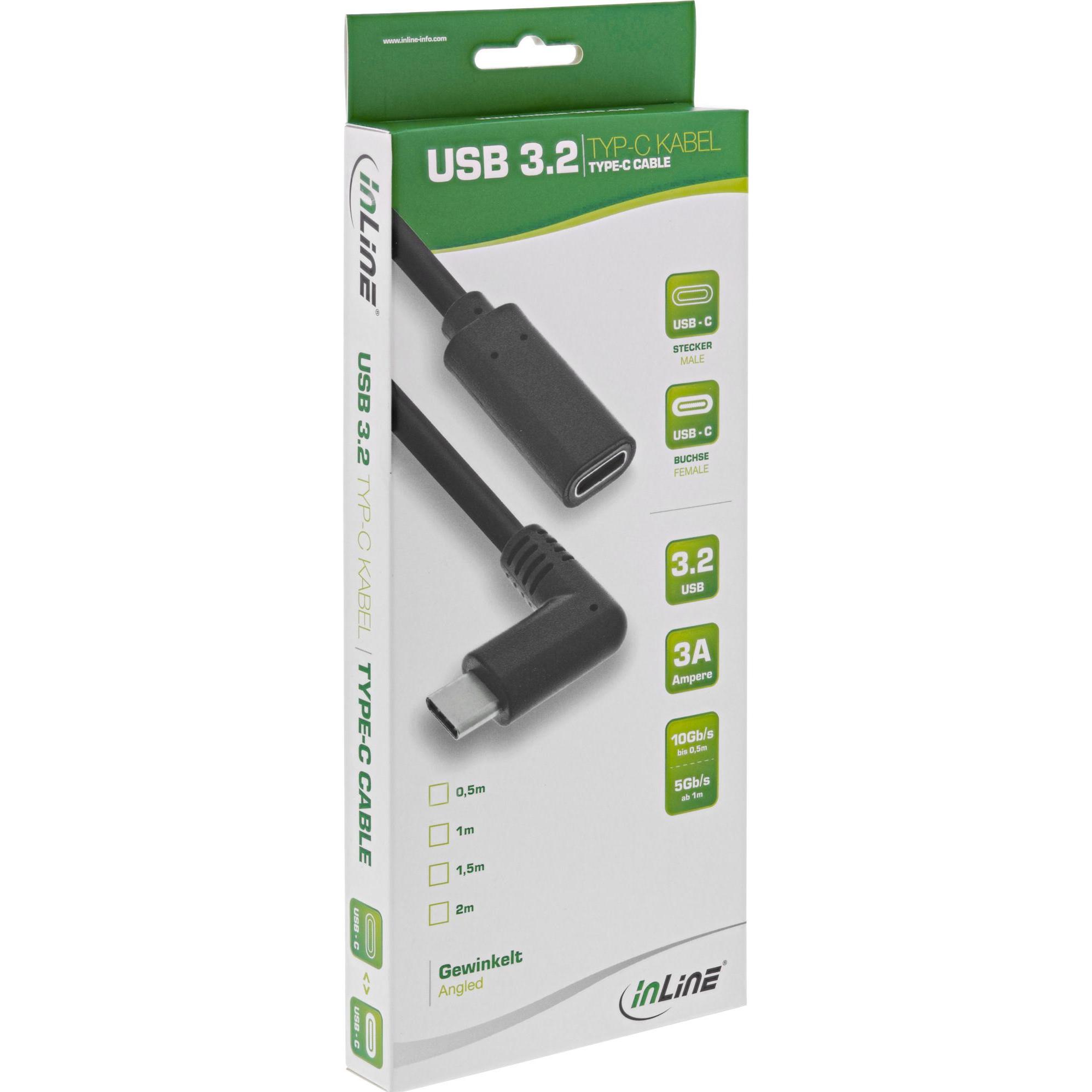 Thumbnail - InLine USB 3.2 Kabel (0.50 m, USB 3.2), USB Kabel