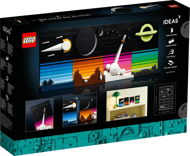 Actual product image LEGO Ideas - Stories from the Space Age (21340, LEGO Ideas, LEGO Rare Sets)