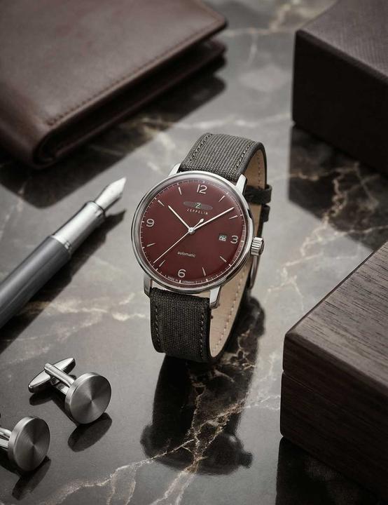 Image du produit Zeppelin Zegarek Hindenburg Automatique 8064-4 n (Montre analogique, 41 mm)