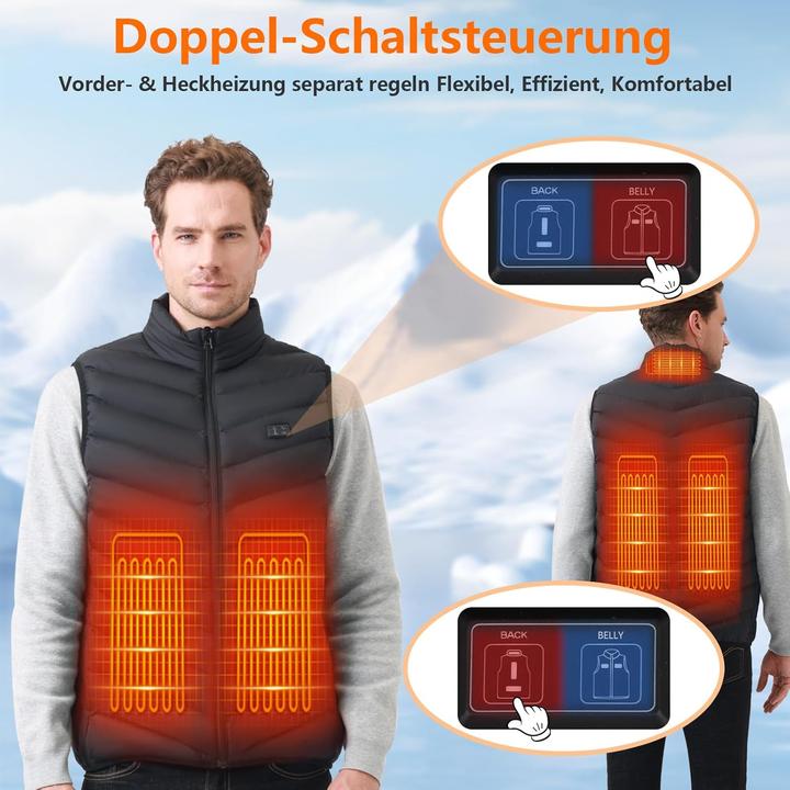 Image du produit Mincoo Beheizbare Herrenweste mit Akku (S)