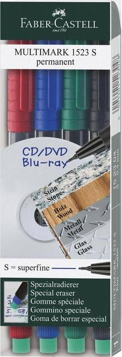 Immagine prodotto Faber-Castell Penna da testa Multimark permanente (4 x)