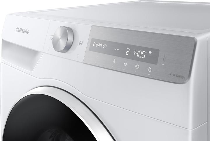 Produktbild Samsung QuickDrive 7000-serie WW90T734AWH wasmachine Voorbelading 9 kg 1400 RPM Wit (9 kg, Links)