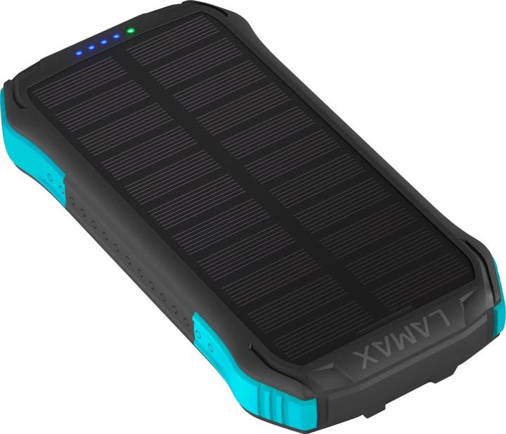 Actual product image Lamax Journey Lithium Polymer (LiPo) Wireless charging Black (12000 mAh, 20 W, 44.40 Wh)
