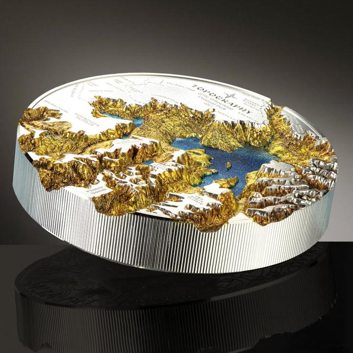 Immagine prodotto CIT Coin Invest Silber Topography Yellowstone 5 oz PP - Ultra High Relief 2025 (1.00, 2025)