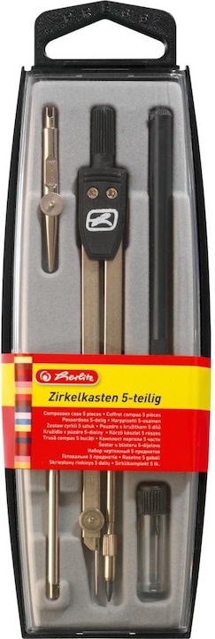 Herlitz 8710303 Compasses, Metallic (e)