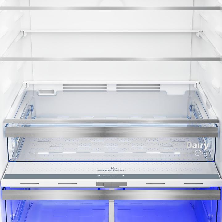 Produktbild Beko B7RDNE595LXPW Kühl-Gefrierkombination Einbau 557 L T Edelstahl (557 l)