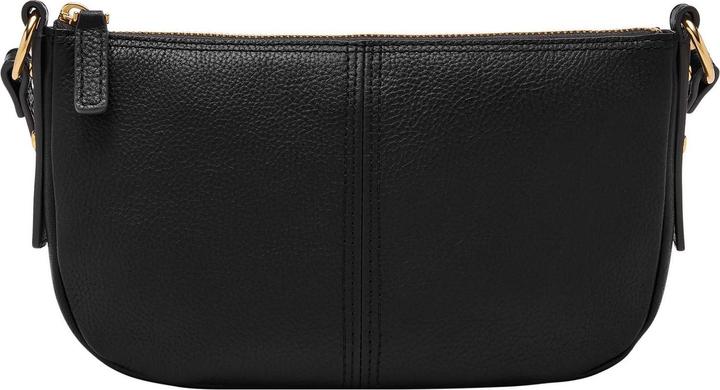 Actual product image Fossil Huntington Leather and Polyester Men's Wallet Set with Adjustable Strap