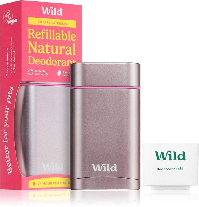 Actual product image Wild Refillable - Cherry blossom (Stick, 40 g)