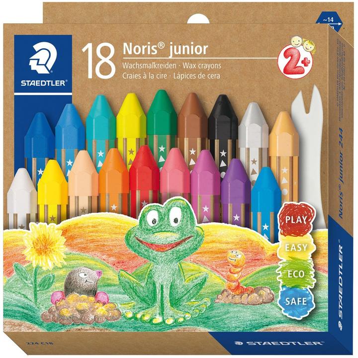 Actual product image Staedtler Noris Junior (Multicoloured, 18 x)