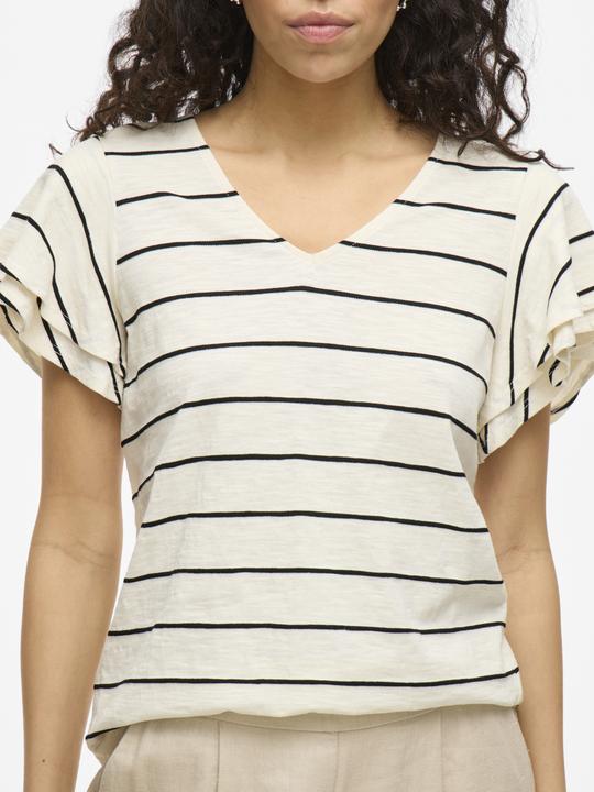 Produktbild Vila V-Ausschnitt Oberteil mit angeschnittenen Ärmeln (XL)