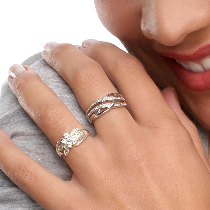 Produktbild Bijouteria Fingerring (46, 925 Silber)