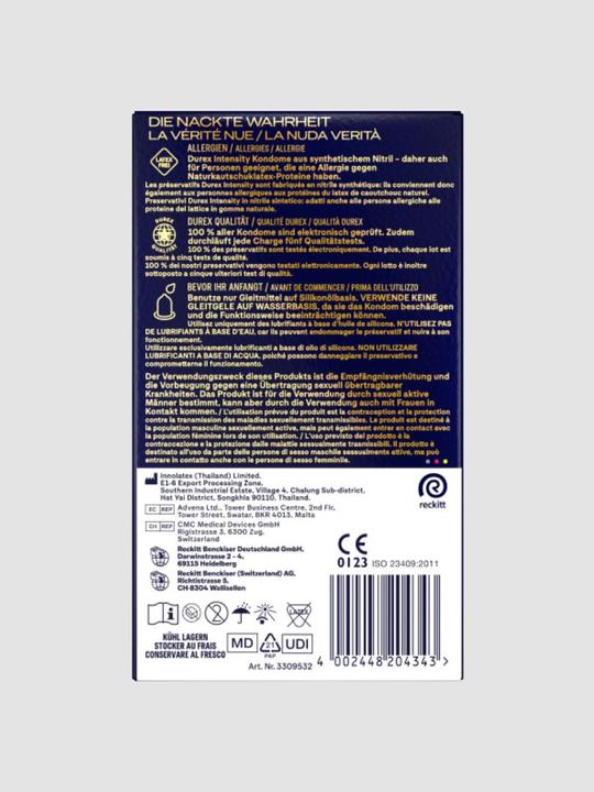 Produktbild Durex Intensity Classic (8 Stk.)