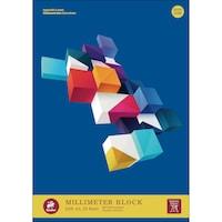 Image du produit Edition Dürer Staufen bloc-notes millimétré - DIN A3, 25 flles, papier blanc de qualité supérieure (90 g/m², A3)