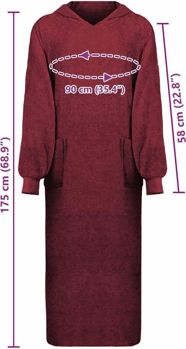 Immagine prodotto vidaXL Baumwollrobe