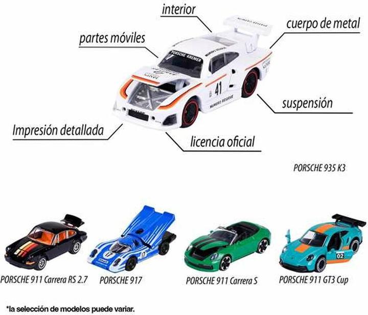 Immagine prodotto Majorette Porsche 5 pezzi confezione regalo