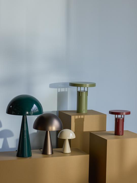 Actual product image Hübsch Mush Table Lamp Mini Burnished brass (E14)
