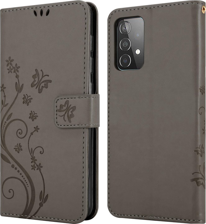 Actual product image Cadorabo Flower Book cover (Samsung Galaxy A52, Samsung Galaxy A52 5G, Samsung Galaxy A52s 5G)