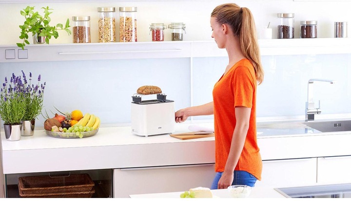 Actual product image Braun Toaster PureEase HT3010 white