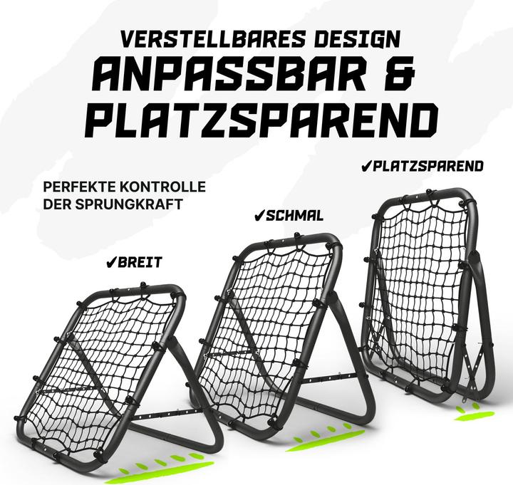 Actual product image Bentson Football Rebounder Kids And Pros With Spare Net