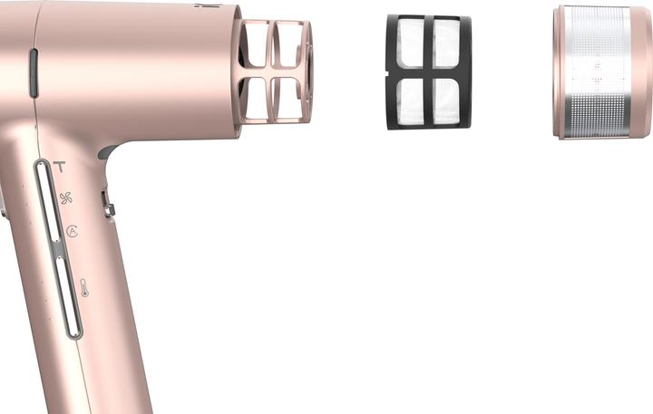 Productafbeelding GAMA iQ 3 perfetto haardroger - roségoud (1600 W)