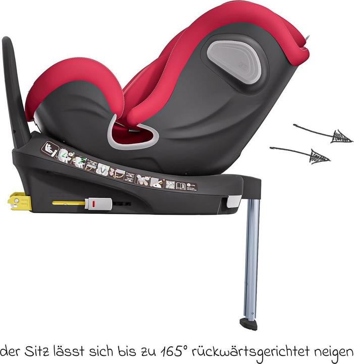 Actual product image Avova Swan-Fix I-Size Reboard child seat (Reboarder, ECE R129/i-Size Standard)