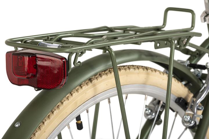 Actual product image Damenfahrrad 28" Toscana grün Oregano 6 Gänge RH 48 cm (48 cm)