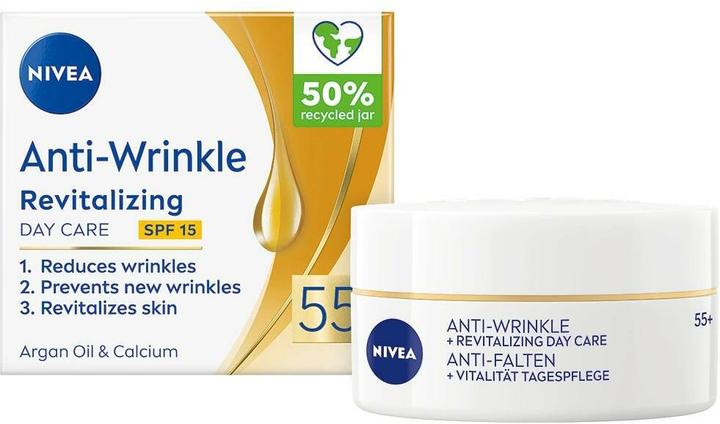 Actual product image NIVEA Anti-Falten Tag 55+ (50 ml, Day cream, SPF 15)