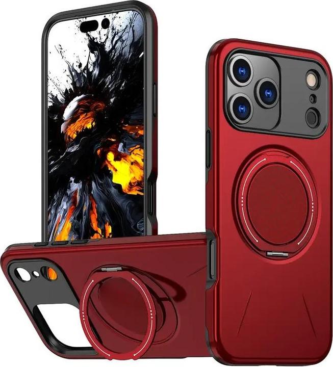 Actual product image Cbx Stossfeste Handyhülle iPhone 17 Pro Max mit 360° Ring (Apple iPhone 17 Pro Max)