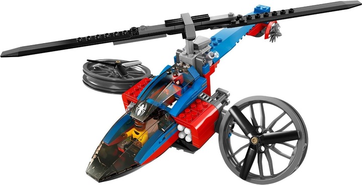 Immagine prodotto LEGO Salvataggio dei supereroi con l'elicottero ragno (76016, LEGO Marvel)