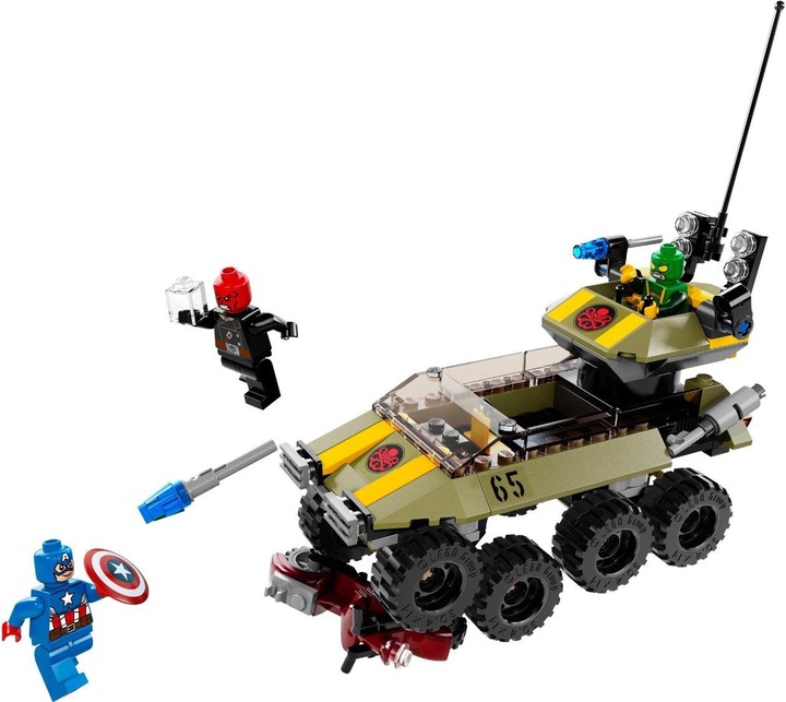 Immagine prodotto LEGO Salvataggio dei supereroi con l'elicottero ragno (76016, LEGO Marvel)