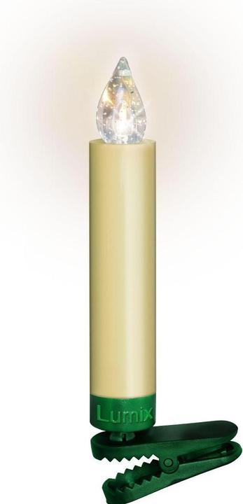 Image du produit Krinner Bougie de Noël à LED pour arbre de Noël - Ensemble de démarrage Superlight (12 x)