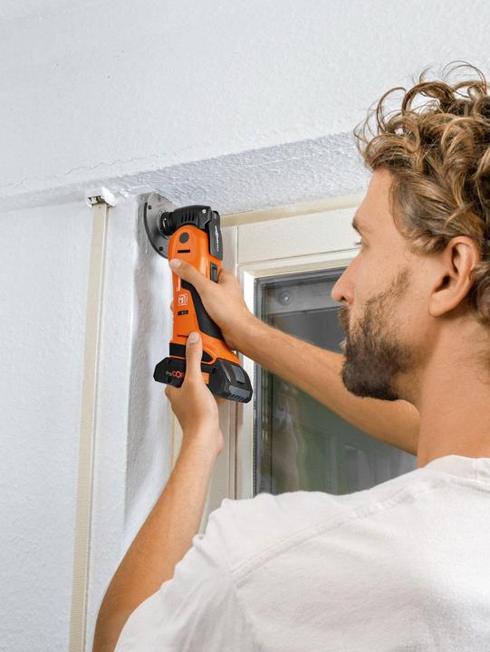 Produktbild Fein AMM 700 MAX 71293665000 Akku-Multifunktionswerkzeug inkl. Akku, inkl. Lade