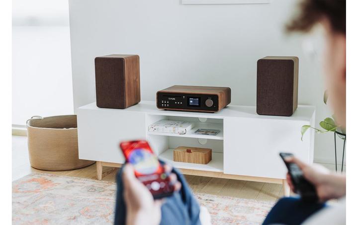 Immagine prodotto Pure Classic Stereo (Bluetooth, WiFi, Lettore CD, Spotify Connect, 2x 50 W)