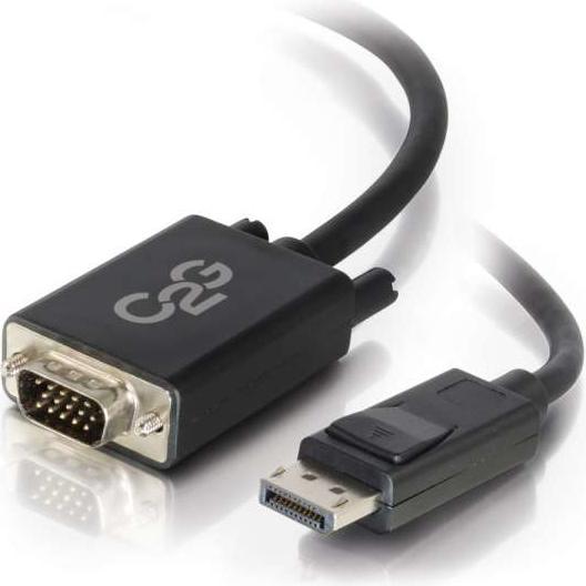 C2G 3ft DP to HDMI Cable 4K Passive Black (1.83 m), Cavo video