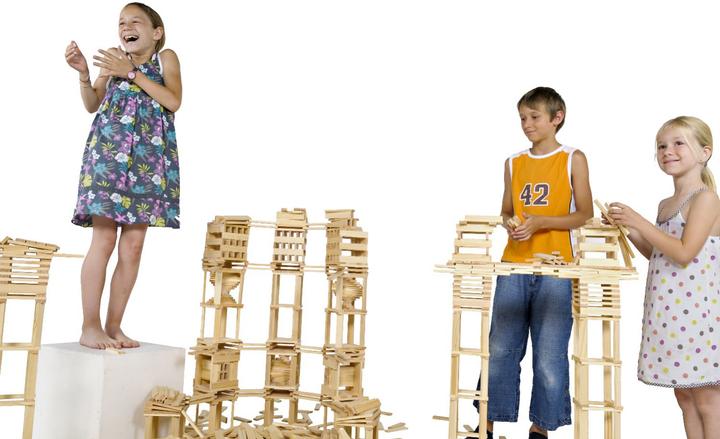 Productafbeelding Kapla Houten kist à 280 stuks.