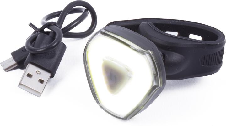 Benson Fahrradlicht LED USB wiederaufladbar weiss