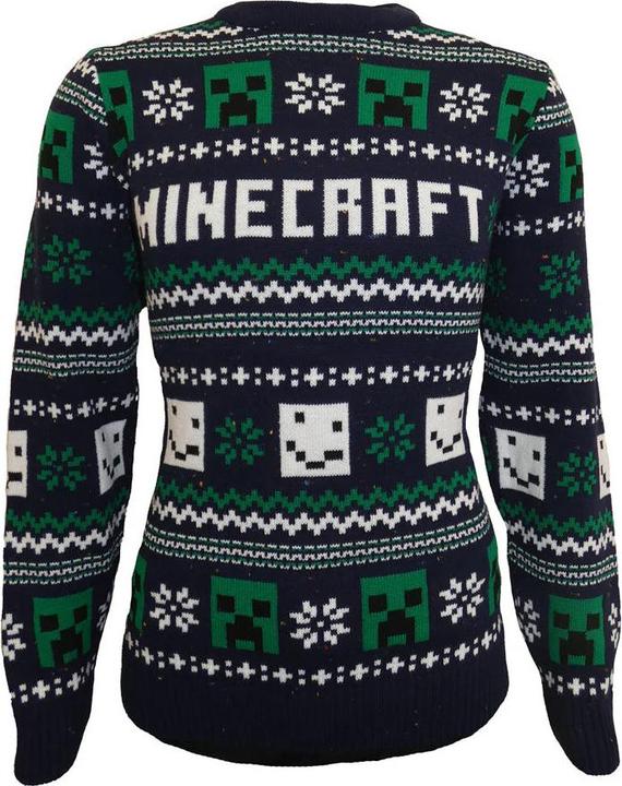 Produktbild Minecraft Pullover weihnachtliches Design (L)