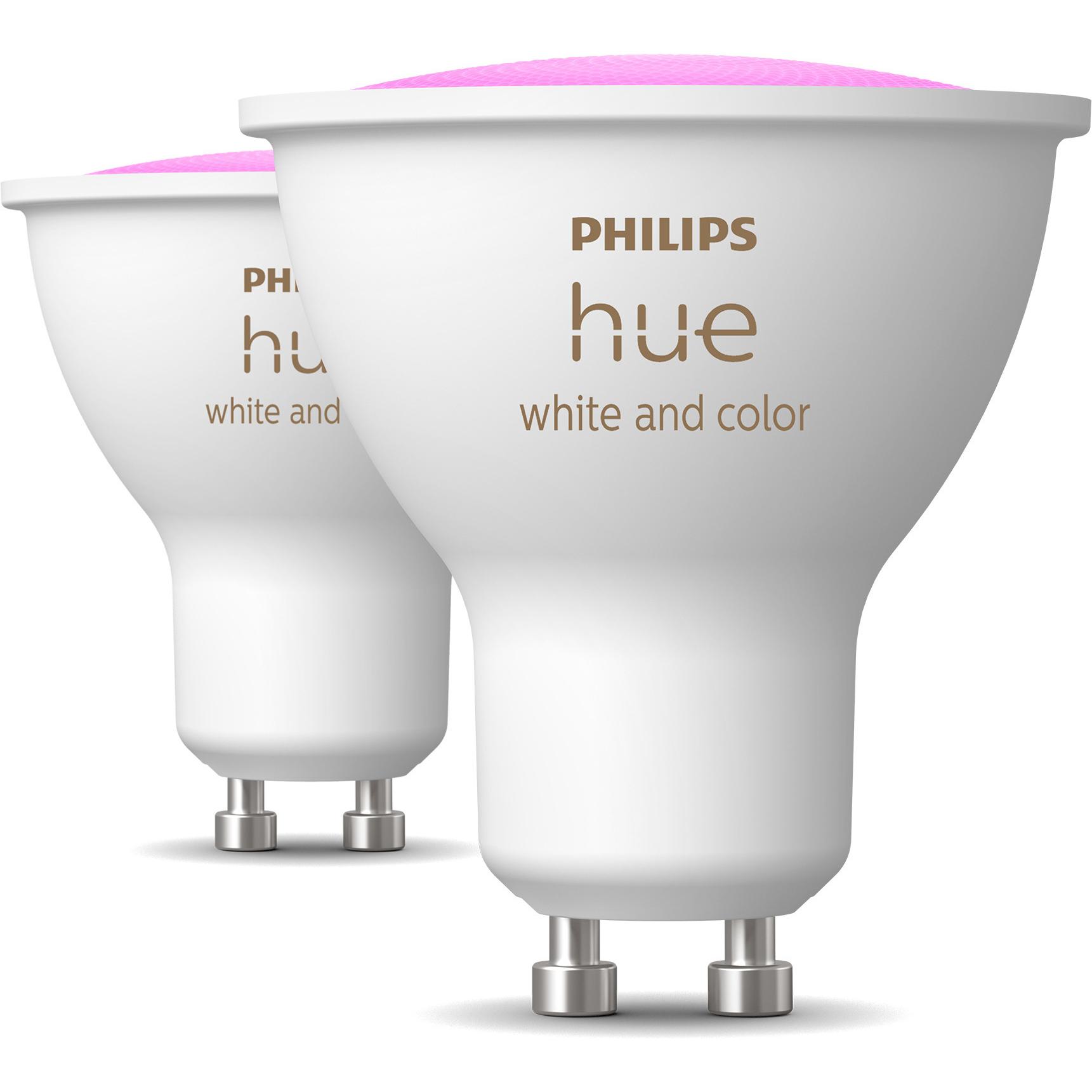 Philips Hue, Lampadina, 4,2W GU10 2P (GU10, 400 lm, 2 x)