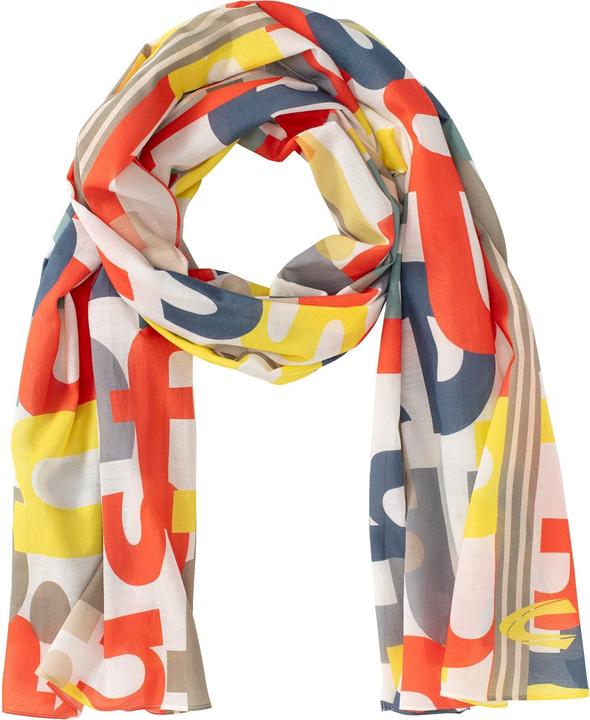 Image du produit Camel Active Foulard de mode fin avec un letter print estival