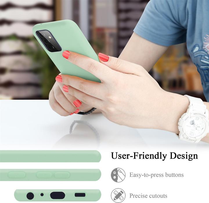 Produktbild Cadorabo TPU Liquid Silicone Case Cover (Samsung Galaxy A72)