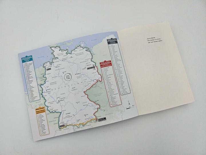 Actual product image The Joy(ce) of Running – Der Lauf meines Lebens (German, Carsten Polzin, Joyce Hübner, 2024)