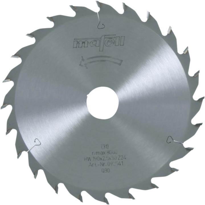 Mafell Sägebl.-HM 190x2.5x30 24Z/WZ Zchng. verpackt