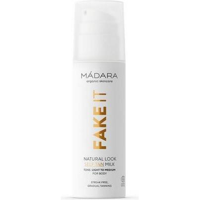 Thumbnail - Madara, Selbstbräuner, Self Tan Milk FAKE IT for Body "Màdara Selbstbräunermilch für den Körper" Hell bis Mittel - (Selb...