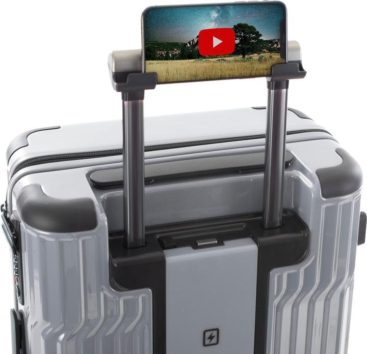 Produktbild Heys Tekno -matkalaukku, hopea (49 l)