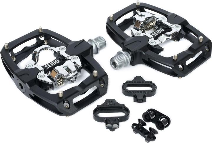 Seido ECHO Flat/SPD Pedal 93 x 113mm