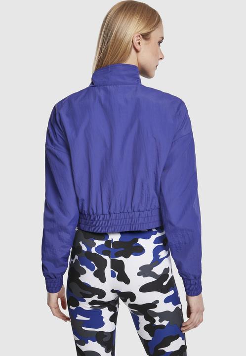 Actual product image Urban Classics Ladies Cropped Crinkle Nylon Pull Over Jacket (XS)