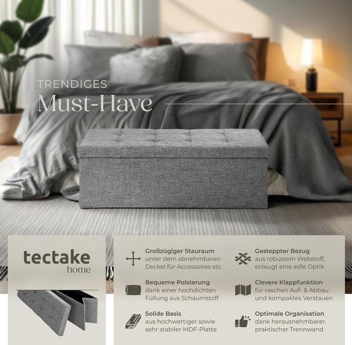 Produktbild tectake Sitztruhe